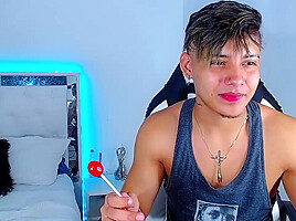 Attractive Latin Twunk Featured in a Steamy Gay Porn Scene